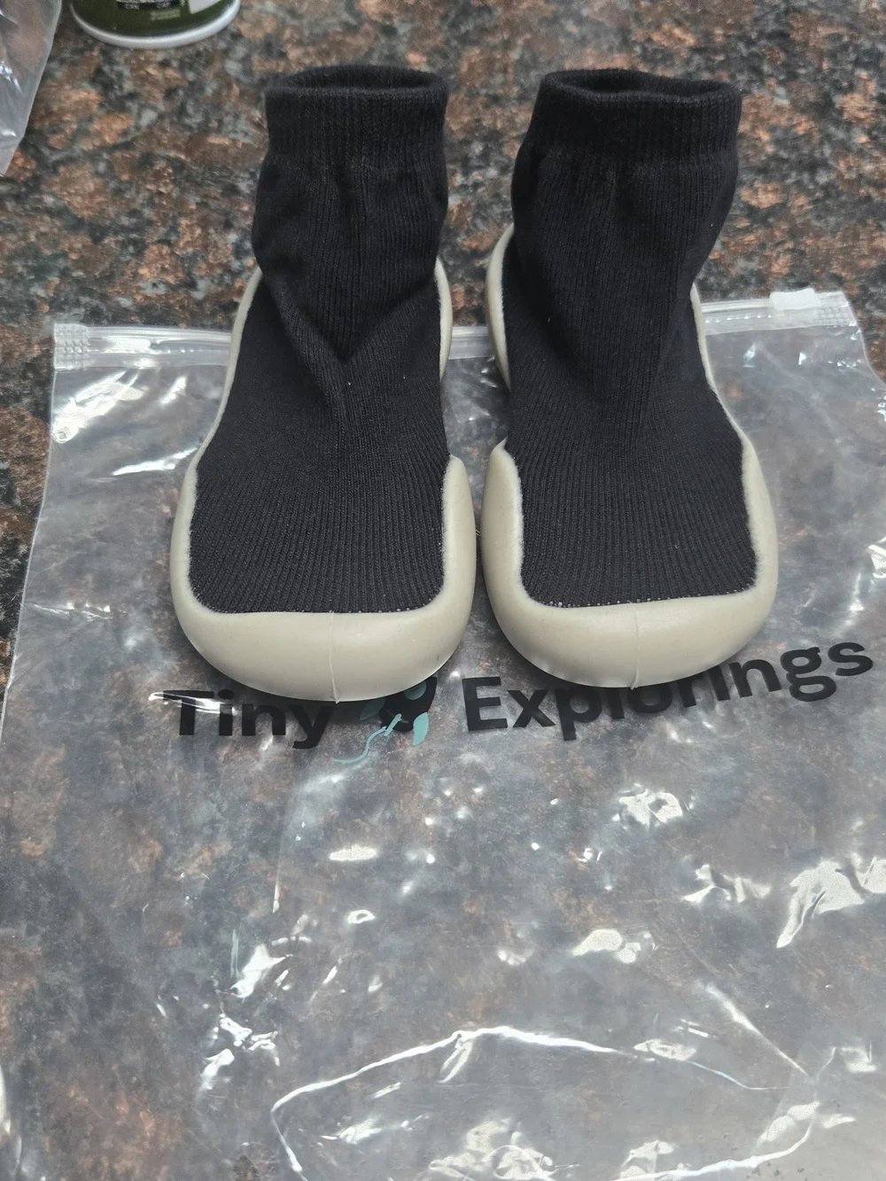 Tiny Explorings Kids Soft-Soled Shoes in Brown, Blue, Light Blue, and Black